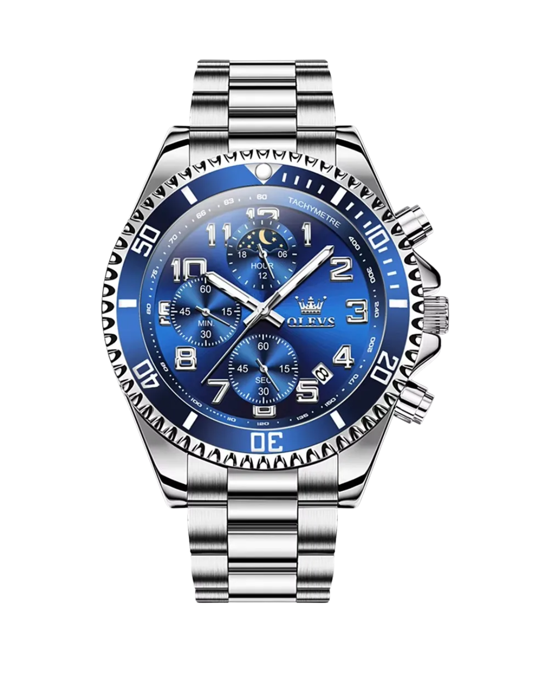 Montre OLEVS pour homme: Chronographe, Waterproof, lumineuse