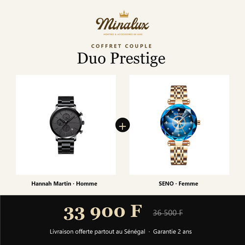 Coffret couple Duo Prestige : Hannah Martin homme et SENO femme