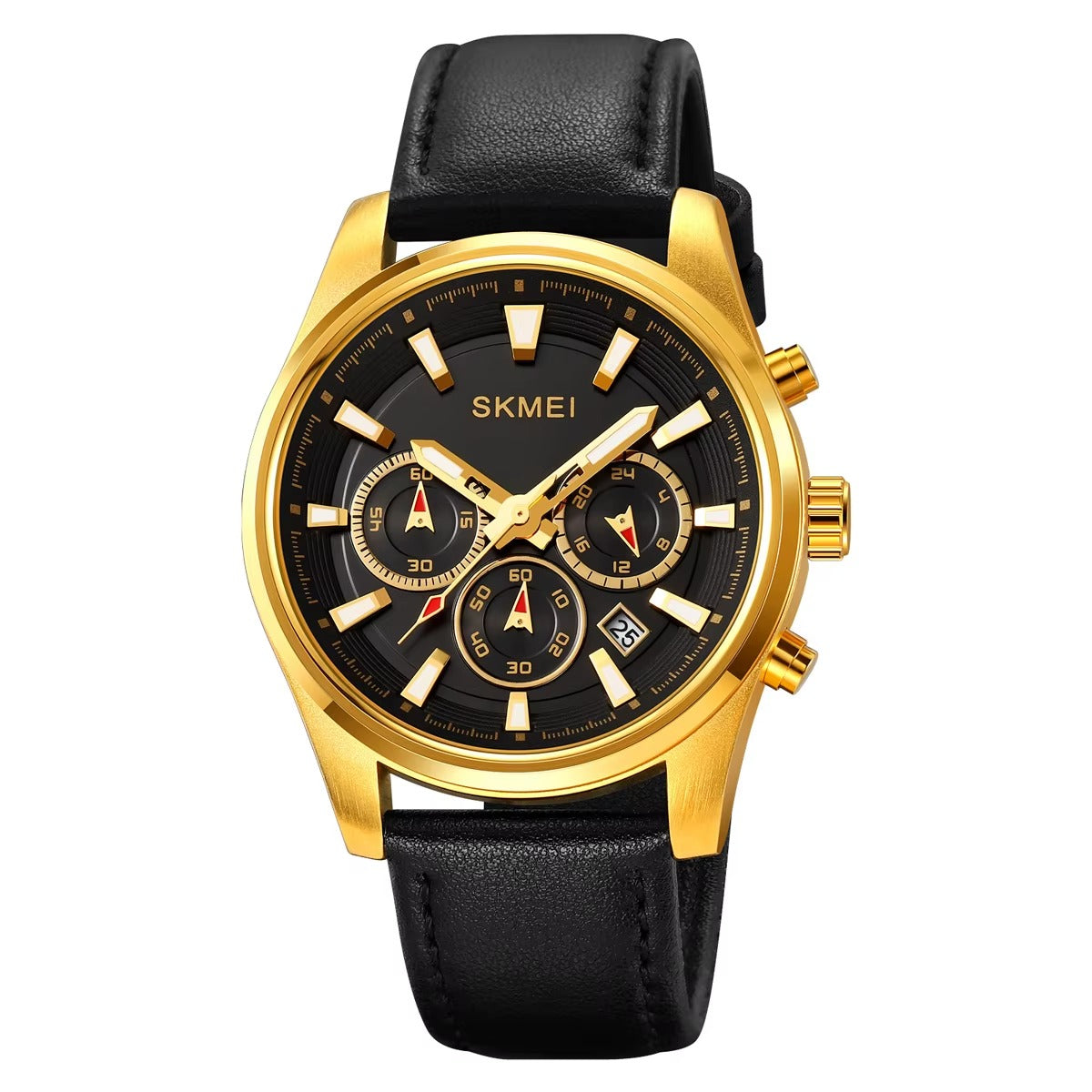 Montre à Quartz pour Homme en cuir