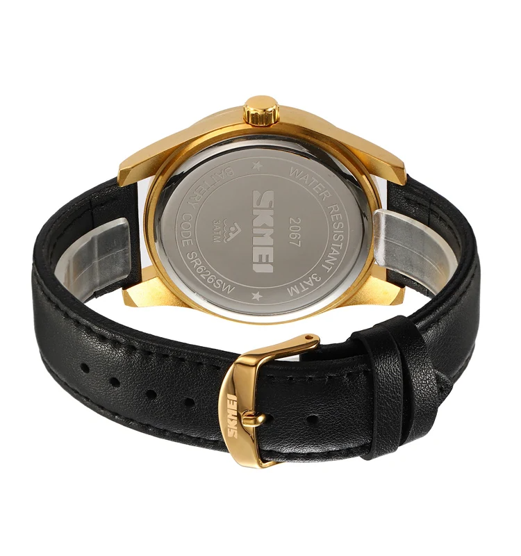 Montre à Quartz pour Homme en cuir